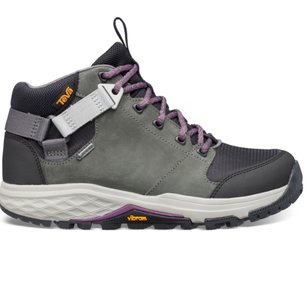 Teva Grandview GTX Mid Hiking Shoes - Dark Shadow